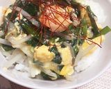 フライパン1つで♩えびニラ玉♡作り方8写真