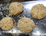 簡単!焼きパン粉で☆揚げないエビカツ作り方4写真
