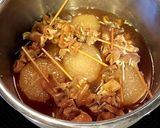 圧力鍋いらず！お手軽！とろける牛すじ大根作り方7写真