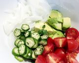 【味付け楽々】イタリアンサラダラーメン作り方1写真
