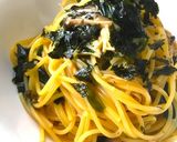 きのことワカメの和風パスタ作り方6写真