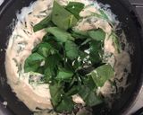 ほうれん草のカシューナッツクリームパスタ作り方7写真