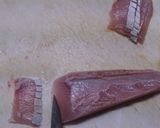 熟成ワラサの炙り大トロ!作り方4写真