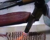 熟成ワラサの炙り大トロ!作り方6写真