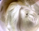 紙コップでヨモギのシフォンケーキ作り方9写真