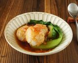 焼きおむすびの海老あんかけごはん作り方5写真