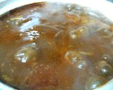 土鍋でビックリBIGな煮込みハンバーグ作り方16写真