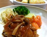 土鍋でビックリBIGな煮込みハンバーグ作り方18写真