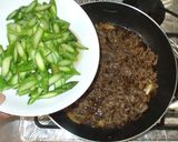 アスパラガスと牛肉の炒め物♪簡単作り方10写真