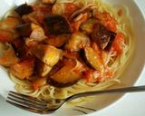 トマト缶不要！トマトとなすのパスタ作り方6写真