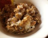 納豆と人参オムレツのまぜご飯作り方6写真