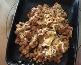 納豆と人参オムレツのまぜご飯作り方5写真