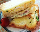 簡単❢冷凍食パンでホットたまごサンド♪作り方7写真