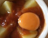 出来合いミートの卵乗せ作り方5写真