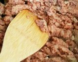 ハンバーグのたねリメイク　ロコモコ丼作り方1写真