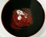 ハンバーグのたねリメイク　ロコモコ丼作り方3写真
