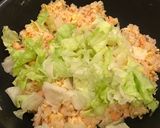 鮭とレタスのチャーハン！作り方6写真