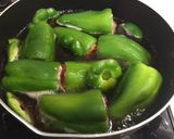 手間なし簡単！ピーマンの肉詰め煮作り方4写真