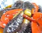 茄子とパプリカのオランダ煮：油焼き煮作り方16写真