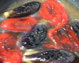 茄子とパプリカのオランダ煮：油焼き煮作り方13写真
