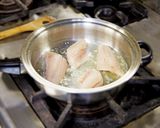 【栗】白身魚ときのこのアクアパッツァ作り方2写真