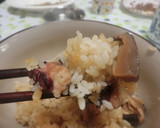 タコと干し椎茸の炊き込みご飯　作り方14写真