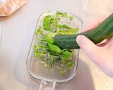 簡単♡”うるおい”冷製ジェノベーゼ！作り方1写真