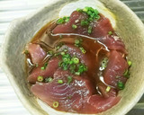 かつおの漬け(丼)～お鮨屋さんの隠し味作り方2写真