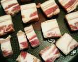 簡単☆豚バラの照り焼き作り方1写真
