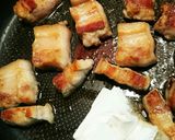 簡単☆豚バラの照り焼き作り方2写真