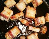 簡単☆豚バラの照り焼き作り方3写真