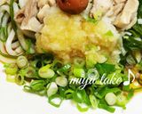 さっぱり冷やし♪梅鶏おろし切り昆布うどん作り方10写真