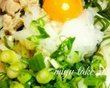 冷やし♪月見鶏おろしの切り昆布うどん作り方10写真