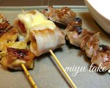 お家居酒屋♡串焼き三種♪作り方16写真