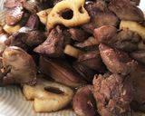 あら！臭くない☆鶏レバーの甘辛焼煮作り方6写真