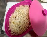 レンジで簡単♬もやしナムル作り方1写真