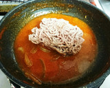 鶏肉のトマト煮込み&残りでミートソース♪作り方9写真