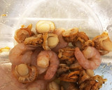 簡単！ホタテと海老のガーリック揚げ焼き作り方1写真