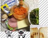 わんぱく過ぎない♡女子向きサンド♪二人分作り方1写真