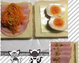 わんぱく過ぎない♡女子向きサンド♪二人分作り方2写真