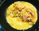 カレーの残りでオムライスカレー作り方8写真