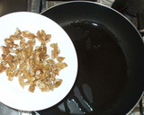 キヌサヤ豚肉くるみの炒め物♪簡単作り方6写真