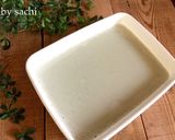 飲む！抹茶ミルクゼリー作り方3写真
