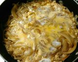 玉子丼作り方3写真
