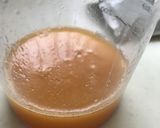 【生搾りオレンジ】レモンミントスムージー作り方2写真