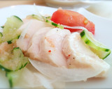 鶏ささみをぷりっぷりに！簡単酒蒸しと保存作り方6写真