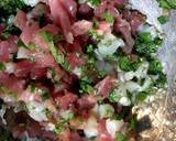 マグロとホタテのカルパッチョ作り方3写真