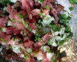 マグロとホタテのカルパッチョ作り方3写真