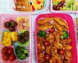運動会☆体育祭の応援弁当 p(^-^)q作り方5写真