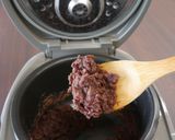 抹茶きな粉ミルク寒天の小豆添え作り方6写真